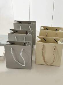 1pc/5pcs Fashion Cosmetic Handbag, Wedding Gift Bag, Gift Bag For Presents, Jewelry Gift Bag