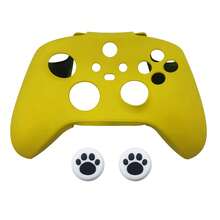 套装包含：1 个游戏手柄保护套 + 2 个摇杆帽，兼容 Series S 和 Series X，防汗、防刮、防尘，提升游戏体验 - 彩色 - 查看 7