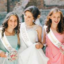 Bride To Be Sash Bridal White Veil And Headband For Wedding 3Pcs Bride Pearl Satin Sash Bachelorette Veil Party Decorations Bridal Shower Veil With Comb Engagement Gifts