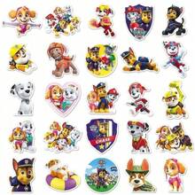Paw Patrol 50PCS Cute Paw Patrol Anime Cartoon Stickers Toys Gifts DIY Suitcase Laptop Motorcycle Fridge Suitcase Car Kawaii Sticker Decals For Kid
