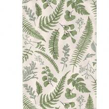 2 Pcs Vintage Leaves And Plants Botanical Hand Towels, Set Of 2 Decorative Hand Bath Towel For Bathroom Kitchen Accessories, 16x24 In - Lá và cây cổ điển - Xem 2