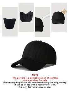 1pc Embroidered Bow Washed Baseball Cap, Breathable Adjustable Outdoor Golf Sun Hat For Women, Fashion Curved Brim Sun Hat For Men, Suitable For All Seasons, Couples Y2K Style - 刺繡 - 查看 9