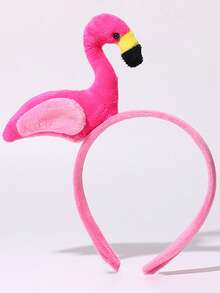 Halloween Cartoon Animal Headband Plush Hair Accessories Rabbit Cat Cow Tiger Sheep - One Size - View 39