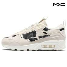 Air Max 90 Futura 'Cow Print' Cream Sail  Black Sneakers Women FN7170-133 - Multicolor - View 1