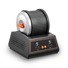 Rock Tumbler Machine, 4 Lbs Rock Polishing Machine, 9 Speed Settings 9-Day Polishing Timer Stone Tumbler, Direct Drive Motor Rock Polisher, Cold-Rolled Steel Body, Rock Polisher For Kids Adults