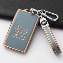 全新 TPU 汽车钥匙包套，适用于雷诺 Koleos Kadjar Megane Talisman Captur Espace Clio 2016-2023 Dacia Duster 2023 - 雷諾 - 查看 9