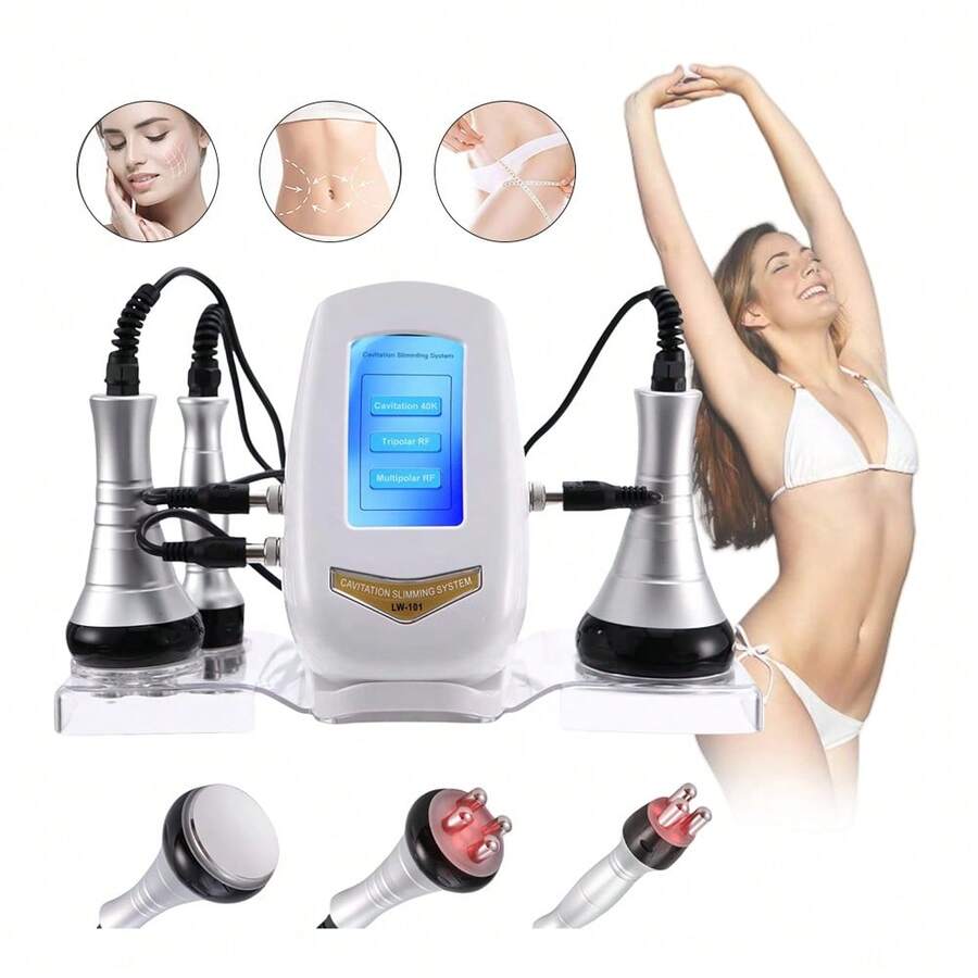 3 In 1 40k Ultrasonic RF Cavitation Body And Facial Shaping Beauty Machine