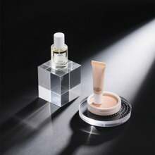 3 Stücke Acryl Styling Fotografie Hintergründe Requisiten Hochzeit Flachlage Blöcke Klarer Stempel Anzeige Block Nagelkunst Schmuck Foto Hintergrund Deko