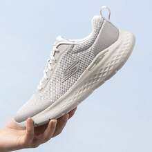 Skechers GO RUN LITE 女式跑步鞋，轻便舒适运动鞋，低帮耐穿休闲运动鞋 - 自然色 - 查看 5