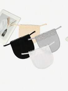 1 Peça Tampa de Sutiã Destacável de Renda para Mulheres - Tampa de Peito Confortável e Elegante para Acessórios de Vestuário