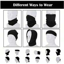 Skull Joker Clown Neck Gaiter Face Mask Bandanas Tube Breathable Face Mask Scarf - AC-133 - View 6