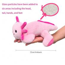 9 ornamentos para escritorio de peluche suave de gecko en colores surtidos, juguetes de peluche de geco coloridos adecuados como regalos de cumpleaños y decoración del hogar, accesorios creativos
