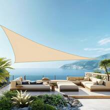 Outdoor Triangular Canopy, Patio Balcony Sun Shade Sail, Landscape Gazebo, Suitable For Terrace/Yard/Deck/Garden/Outdoor Events, UV Protection