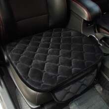 Plush Car Back Seat Protector  Soft Non-Slip Durable Rear Row Seat Cushion Mat With Auto Chair Accessories Comfort Protection