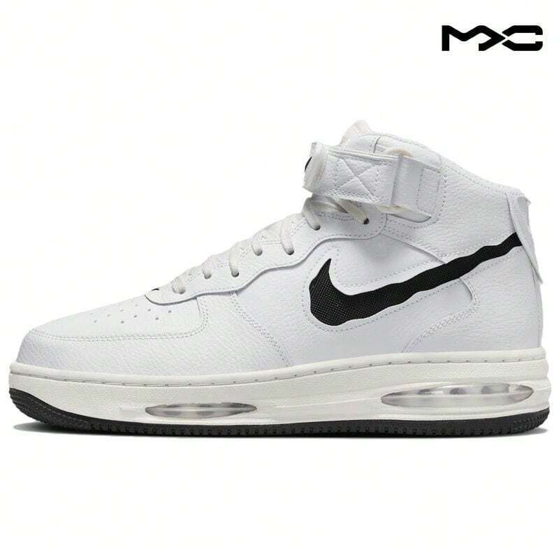 Air Force 1 Mid Evo 'White Black' Summit-White Sail Sneakers Men FB1374-101 - 彩色 - 查看 1