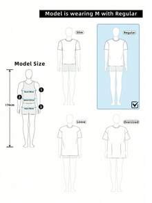 Personalized Custom Men's Loose Breathable Comfortable T-Shirt, Spring/Summer Series, Casual, Loose, Vacation, Outdoor, Holiday, Spring/Summer, Photo Custom, Custom Graphics - Black - View 9