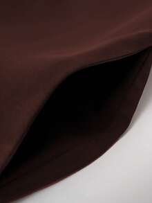 连衣裙女式优雅2025时尚街头心形贴花开放式Abaya迪拜伊斯兰服装穆斯林长袖和服Abaya开衫 - 摩卡棕 - 查看 6