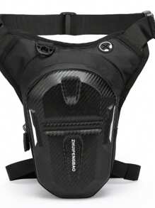 1 pièce Sac de taille pour la moto et la randonnée, sac de cuisse , sac banane pour le sport et les voyages en extérieur, sac à bandoulière tactique, sac de taille