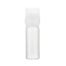 1pc/3pcs 170ml Precision Squeeze Applicator Bottle - Effortless Hair Oil & Dye Application - Root Comb Design For Perfect Coloring - Durable Styling Tool For Salon-Quality Results