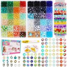 1 set de nuevas pulseras de cuentas, diseño casual y lindo, configuración DIY de múltiples estilos, patrón de dibujos animados, estilo femenino, decoración de joyas, colgante encantador, arte decorativo