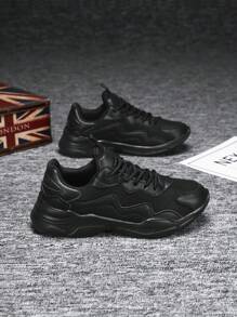 أحذية رياضية نسائية مهوّاة من الشبك للربيع، أحذية رياضية ذات كعب سميك عصرية، أحذية ركض مريحة