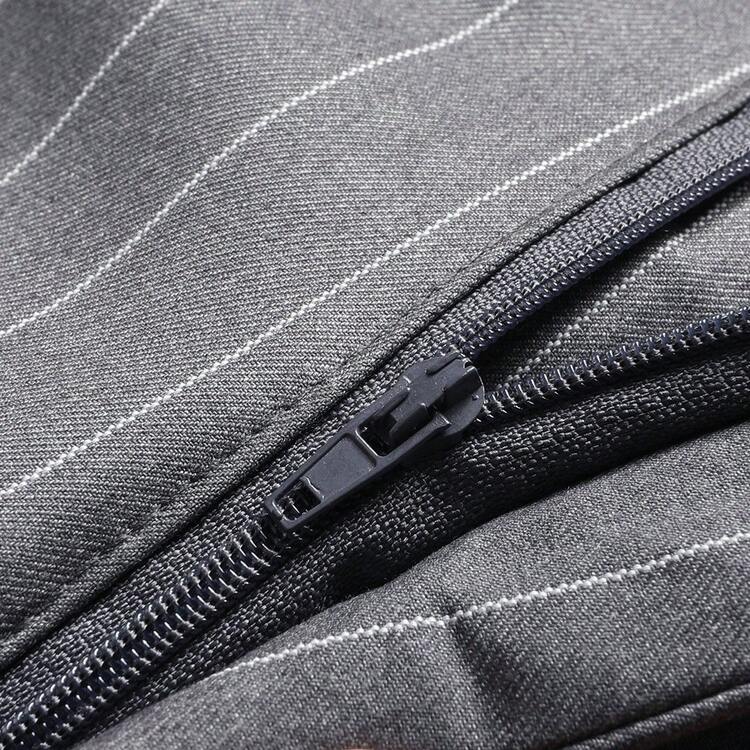 Latest  Business - Evening Attire  Business - Formal Business  Business - Business Commuting    Striped    Spring/Summer    Regular Fit    Double Button    Formal & Evening  Night Out    New Year - Sọc xám - Xem 6