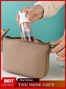 Flacons de voyage avec vaporisateur, flacon vaporisateur à fines gouttelettes, flacon vaporisateur en plastique rechargeables étanche à fines gouttelettes, rechargeables vides pour cosmétiques de voyage, flacon de spray pour cheveux, contenants vaporisateurs, essentiels de voyage, produits essentiels pour les vacances pour les parfums, huiles essentielles, toniques, eau de rose, cosmétiques (100ml/60ml/30ml)