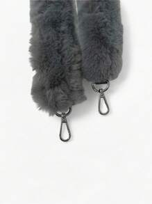 Soft Faux Fur Pom Pom Bag Charm, Multiple Colors Available