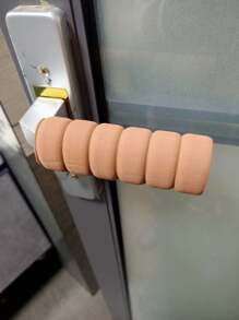 1/2/4Pcs Colorful Spiral Door Handle Protectors Set|Anti-Static, Anti-Collision & Anti-Scratch Thick Bumper Covers – Reusable Silent Grip Enhancers For Bedroom, Bathroom, Window & Refrigerator Handles – Easy Installation & Ideal Holiday Gifts