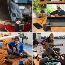 This High-Quality 3D Printed Resin Guitar Pick Holder, Designed With 3D Technology And Durable Materials, Can Safely Store And Protect Picks From Loss And Damage, Making It A Creative Birthday Or Christmas Gift For Music Enthusiasts. - Multicolor - View 3