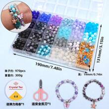 1 set de nuevas pulseras de cuentas, diseño casual y lindo, configuración DIY de múltiples estilos, patrón de dibujos animados, estilo femenino, decoración de joyas, colgante encantador, arte decorativo