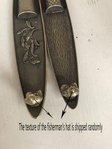 1 bruciatore di incenso vintage in metallo a forma di pescatore, porta incenso arredamento domestico, fornello zen adatto per aromaterapia e meditazione, portaincenso in filo di lega a forma di lenza da pesca, bruciatore di incenso per cerimonia del tè, bruciatore di incenso per uso domestico al chiuso