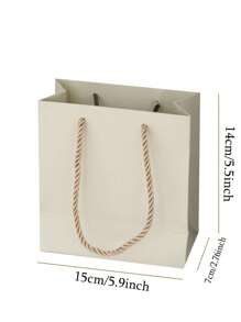 1pc/5pcs Fashion Cosmetic Handbag, Wedding Gift Bag, Gift Bag For Presents, Jewelry Gift Bag