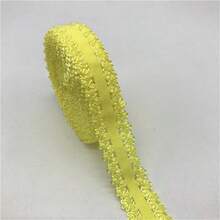2yards/Lot 20mm Lace Elastic Ribbon Fold Over Spandex Elastic Band For Sewing Lace Trim Waist Band Garment Accessory - Pick Colors - View 18