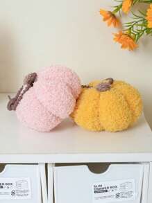 Llavero de calabaza estilo Kawaii - Decoración adorable y linda para Halloween y otoño para bolsos, hogar, coche | Regalo suave y encantador para fiestas de otoño, accesorios de cosplay (Amuleto acogedor naranja)