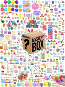 10PCS/20PCS/36PCS/52PCS Random Fidget Toys Mystery Gift Box Surprise Fidget Set Antistress Relief Toys Prize Box,Give Away,Gifts Prize Box, Give Away, Gifts For Party/Easter Day