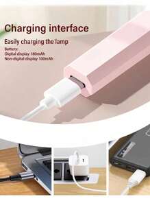 Pocket Size UV LED Nail Lamp, Portable Gel Light, Nail Dryer With LED Lights, Curing Light For All Gel Polish And Home Use, Fast Drying Manicure Tool Back To School School Look Preppy