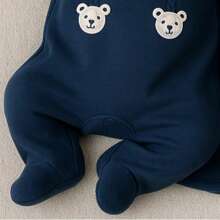 Nika Baby Saída maternidade suedine urso