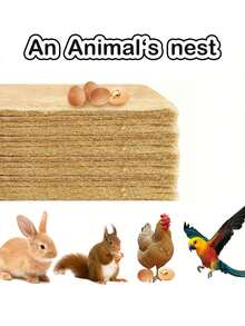 5pcs Animal Premium Ultra-Absorbent Linen Cage Mats For Rabbits, Hamsters & Guinea Pigs, Rabbit Rearing Pad, Liner For Rabbit Hutch, Guinea Pig Cage, Small Animal Cage, Seedling Mat, Cultivation Cloth, Plant Growth Mat, Hydroponic Growth Mat - Multicolor - View 8