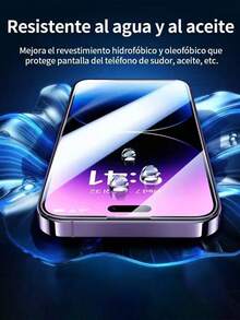 5片装钢化玻璃膜，兼容 17/16/16e/15/14/13/12/11 Pro Max，也兼容 12 mini/13 mini/7/8/14 Plus/SE/X/XS/XR。 - 5-Piece Super 9D Glass - 查看 3