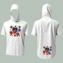 1 Stück/2 Stücke/3 Stücke 2D Boho 4. Juli Erdbeere patriotische Schleife Flecken Muster Aufbügel Aufkleber für T-Shirts Sweatshirts Jeans Taschen Kleidung Accessoires Masken Jeans und Rucksäcke Hüte Kissen - waschbar und langanhaltend