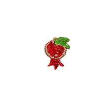 1pc Handmade Beaded Fruit Patch - Cute Embroidered Lemon And Peach Appliques, For Hats And Clothing Accessories, Vibrant Yellow And Green, Decorative Fabric Sticker, Hat Decoration | Playful Design | Handcrafted Appearance, Fruit Decor, Suitable For Holiday Decorations Gifts, Easter, Halloween, Teacher's Day, Mother's Day Holiday Party Gifts