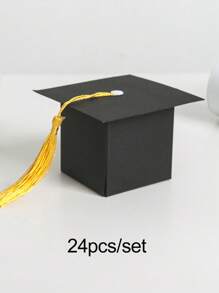 24sets Graduation Cap Gift Box Graduation Party Favors Graduation Box With Tassel Treat Box Graduation Centerpieces For Tables Graduation Decorations Grad Party Favo,Birthday Gift Decorative Box,Bachelorette Party Decoration Box,