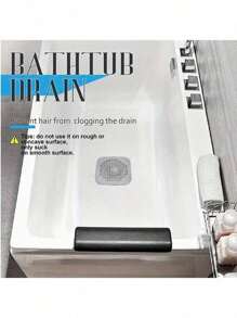 1pc Hair Drain Filter, Sink Catcher, Bathtub Shower Floor Drain Plug, Silicone Kitchen Deodorizing Stopper, Floor Drain Cover Kitchen Sink Filter, Sewer Filter, Bathroom Hair Collection Stopper, Floor Drain Cover Home Bath Decor, Sink Filter, Bathtub Shower Floor Drain Plug, Bathroom Tools, Bathroom Mat, Bath Mat, Bathroom Mats, Home & Living | Kitchen & Dining | Kitchen Tools | Other Kitchen Tools (Random Color & Style) Back To School