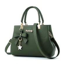 Green Dreubea Womens Handbag Tote Shoulder Purse Leather Crossbody Bag - màu xanh lá - Xem 1