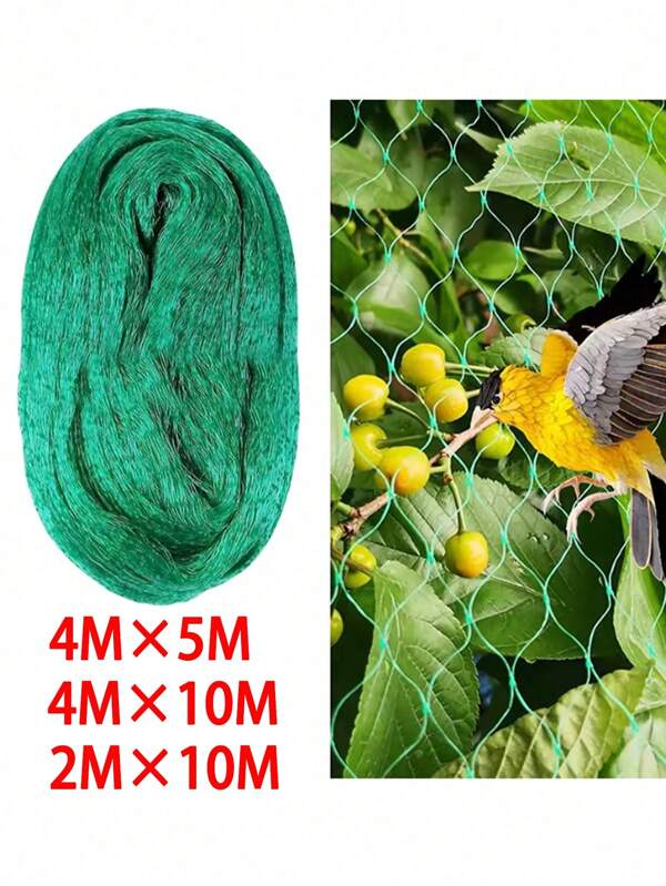 1 Pc Bird Protection Net, Garden Plant Mesh, Protecting Plants And Fruit Trees From Birds, Deer, Poultry, Best Fencing Anti-Bird Net Garden Net Orchard Anti-Bird Net Polyethylene Anti-Bird Net Extrusion Anti-Bird Net Grape Anti-Green Anti-Bird Net