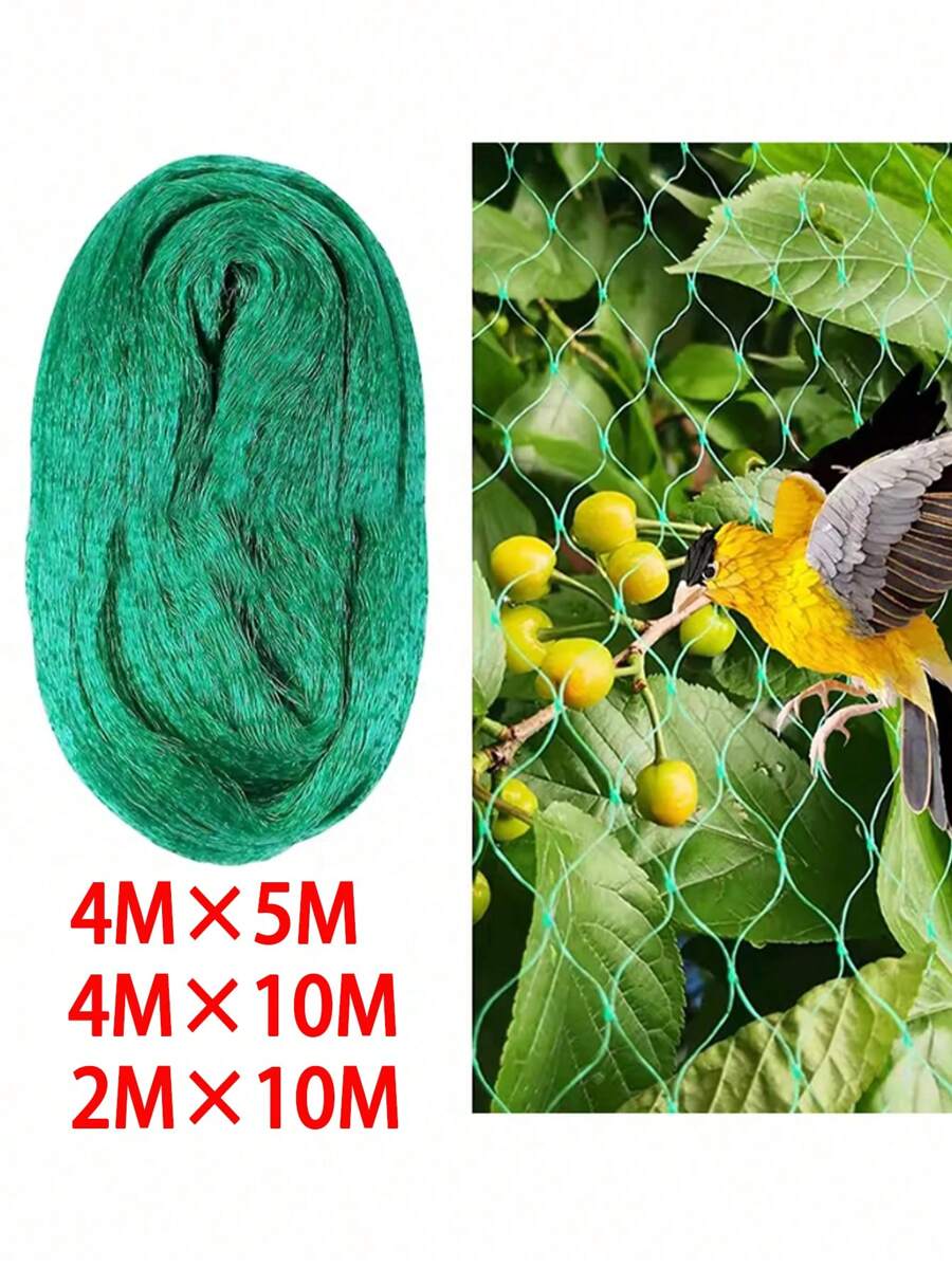 1 Pc Bird Protection Net, Garden Plant Mesh, Protecting Plants And Fruit Trees From Birds, Deer, Poultry, Best Fencing Anti-Bird Net Garden Net Orchard Anti-Bird Net Polyethylene Anti-Bird Net Extrusion Anti-Bird Net Grape Anti-Green Anti-Bird Net