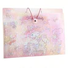 Sanrio Sanrio 8-Compartment Accordion Organizer Bag, Large Capacity A4 File Folder For Students, Teachers, Office Workers, Back To School Essential And Gift,School Supplies