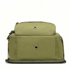 Tactical Backpack - Multi-Functional Outdoor Sports Chest Bag, Shoulder Crossbody Bag, Durable Zipper Closure, Oxford Cloth Material, Adjustable Strap, Fitness, Hiking, Fishing Can Be - 綠色 - 查看 5