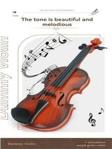 3-12岁儿童电动小提琴玩具，带可调节调音栓，音效逼真，适合初学者的音乐教育乐器，亲子互动游戏，适合男孩和女孩的圣诞礼物 - 彩色 - 查看 8